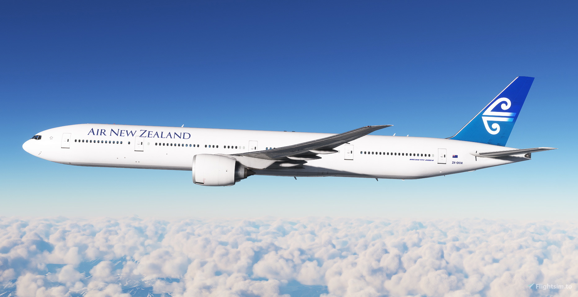 青空 File:ZK-OKA Boeing 777-219(ER) Air New Zealand (6601089445