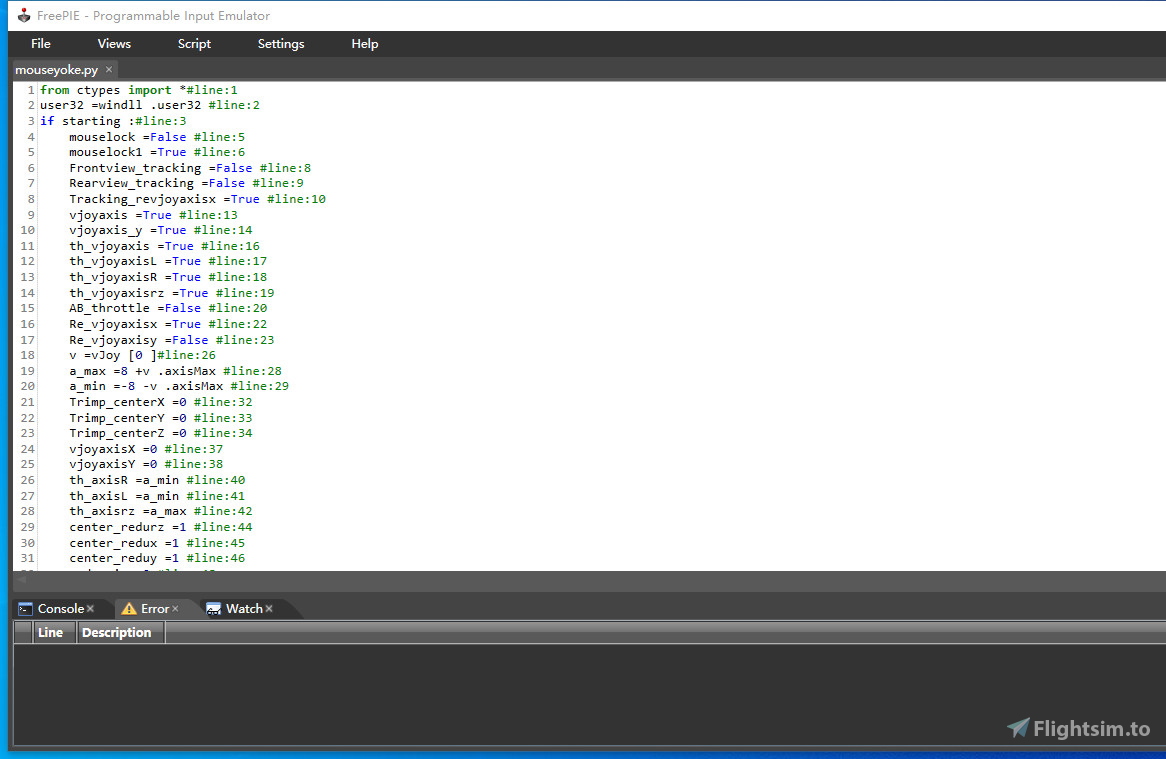 A Simple Mouseyoke for Microsoft Flight Simulator | MSFS