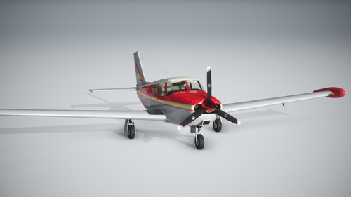 A2A Comanche  G-AVGA