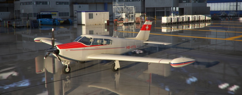 A2A Comanche PA-24-250 HB-OTS Livery