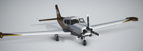 A2A PA24 Comanche - Gold Virtual Airlines 10 Years