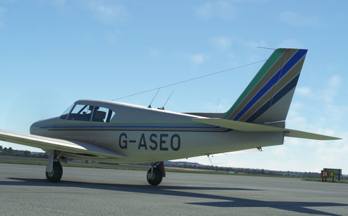 A2A PA24 Comanche G-ASEO