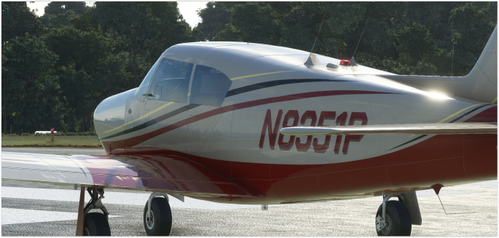 A2A Piper PA-24 Comanche -polished