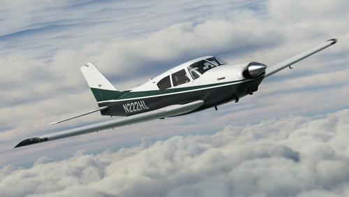 A2A Piper PA-24 Comanche N222HL (Custom Registration)