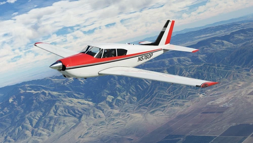A2A Piper PA-24 Comanche N5760P (Custom Registration)