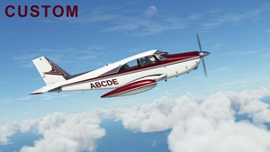 A2A Piper PA-24 Comanche N6494P + Custom Interior and Registration thumbnail 11