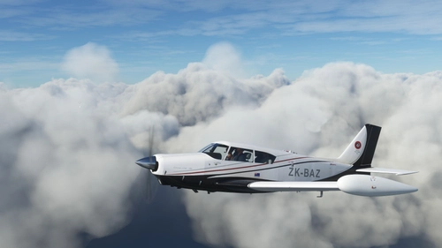 A2A Piper PA-24 Comanche  ZK-BAZ  "Bazflyer"