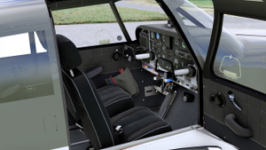 A2A Piper PA-24 Comanche | Dark/Grey Interior & Less Worn Textures thumbnail 1