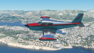 A2A Piper PA24 Comanche Livery N1701P (ficticious) - factory new and aged versions thumbnail 3