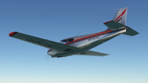 A2A Piper PA24 Comanche Livery N1701P (ficticious) - factory new and aged versions thumbnail 6
