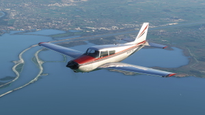 A2A Piper PA24 Comanche Livery N1701P (ficticious) - factory new and aged versions thumbnail 7