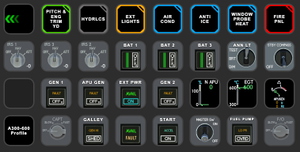A300-600 (iniBUILDS) STREAMDECK XL AND SD+ PROFILE (need Lorby's AXIS and OHs) thumbnail 17