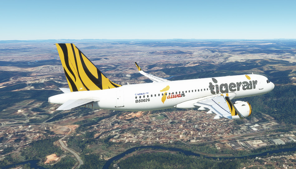 A32NX] A320 Livery - TigerAir Taiwan B50026 for Microsoft