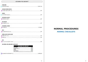 [A320] MANEX - FCOM / FCTM - SOPs Airbus - Checklists and flow patterns -109 pages thumbnail 7