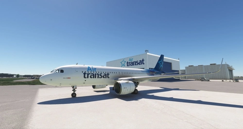 (A320 Neo) Air Transat Welcome Livery