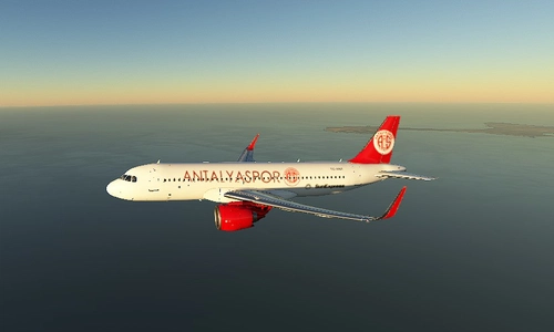 A320 Neo SunExpress Antalyaspor Livery Türkiye
