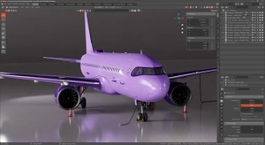 A320 NEO Complete 8K Paintkit for Blender and Photoshop thumbnail 3