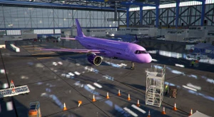 A320 NEO Complete 8K Paintkit for Blender and Photoshop thumbnail 9