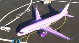 A320 NEO Complete 8K Paintkit for Blender and Photoshop thumbnail 11