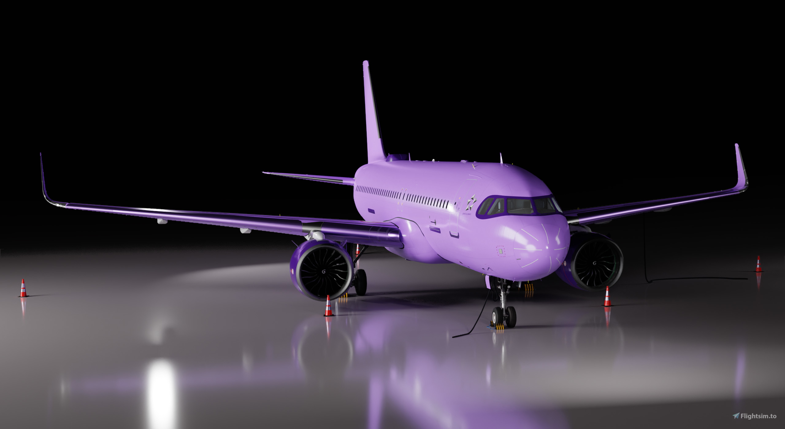 A320 NEO Complete 8K Paintkit for Blender and Photoshop pour