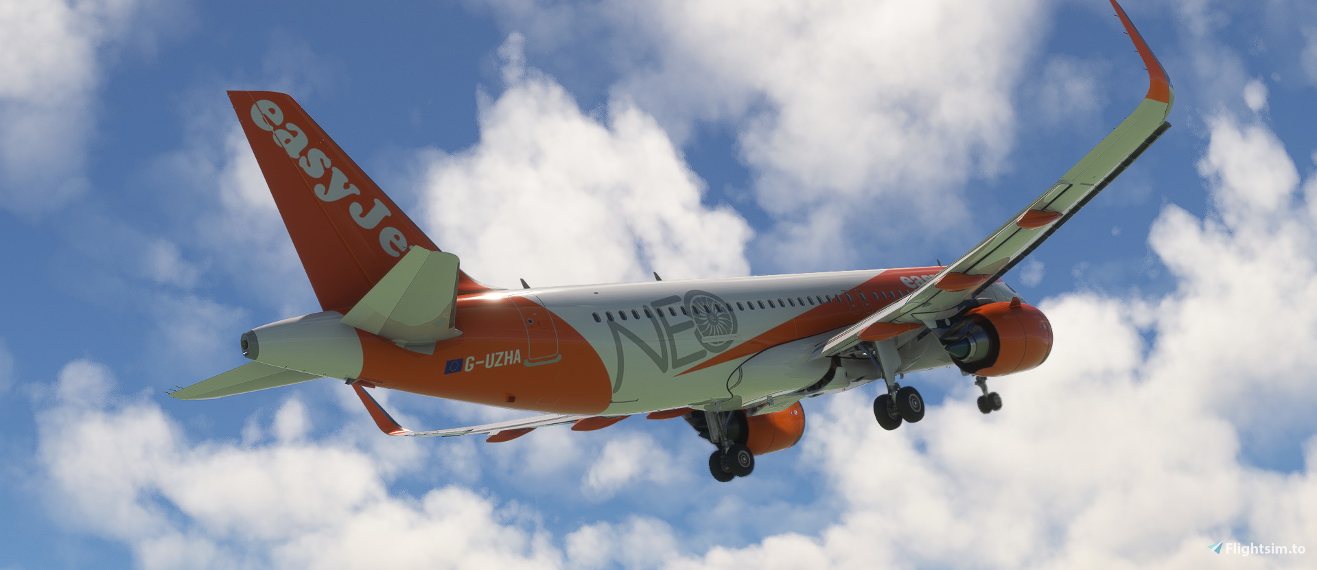 A320neo easyjet (NEO Sticker) 8K - Image 1
