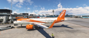 A320neo easyjet (NEO Sticker) 8K thumbnail 3