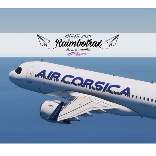 [A32NX] Air Corsica FleetPack F-HXKB/KJ/KC/KF [raimbotrax][8K] - Image 1