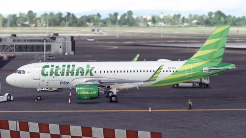 [A32NX] Airbus A320 Citilink "PT PPA Danareksa" sticker | 8K