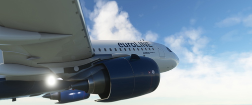 [A32NX] euroLine Virtual Airline Livery [Fictional]