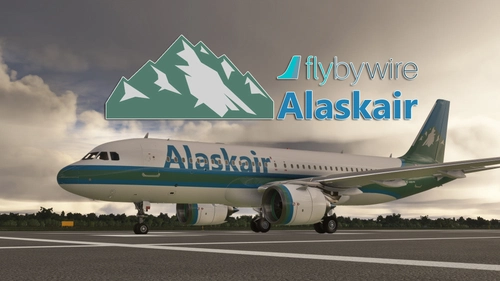 [A32NX] FBW A320 Alaskair "N132AV" (Fictional)