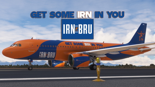 [A32NX] FBW A320 IRN-BRU "PT-AHS" (Fictional)