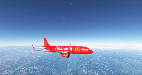 [A32NX] FBW A320 McDonald's livery 8K