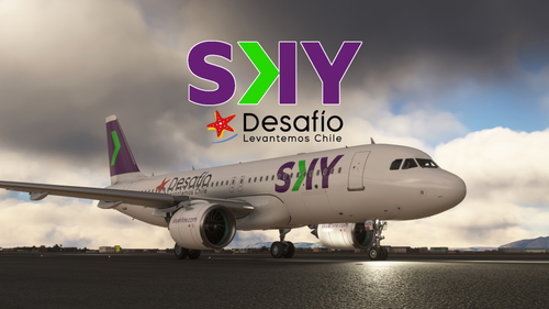 [A32NX] FBW A320 SKY Airlines "CC-AZD"