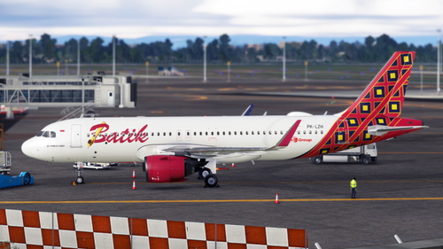 [A32NX] FlyByWire A320 Batik Air 4 Pack LZH, LUZ, LUY, LUW | 8K