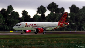 [A32NX] FlyByWire A320 Batik Air PK-LAI and PK-LAQ 8k thumbnail 8