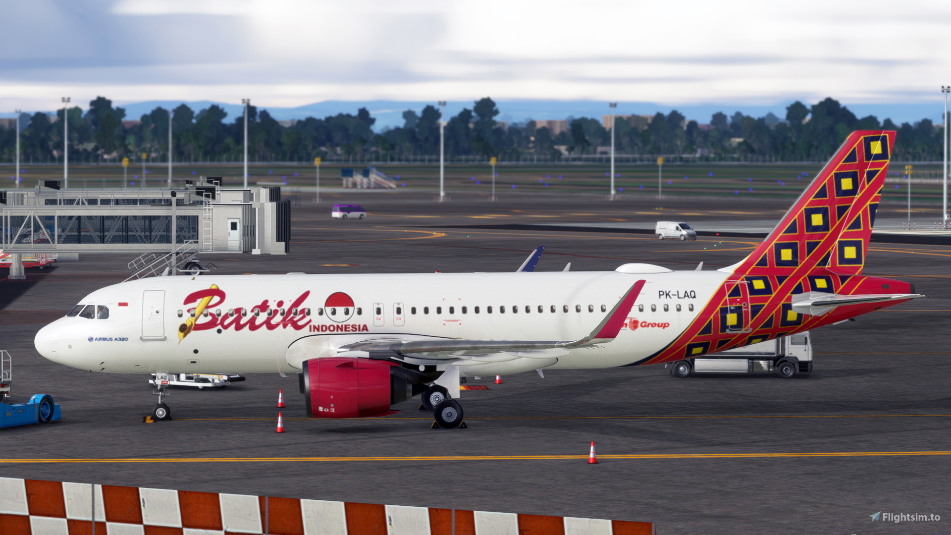 [A32NX] FlyByWire A320 Batik Air PK-LAI and PK-LAQ 8k - Image 1