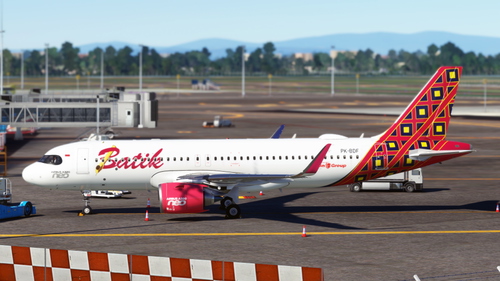 [A32NX] FlyByWire A320neo Batik Air PK-BDF | 8K