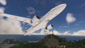 [A32NX] LATAM Brasil Verde e Amarelo A320Neo PR-XBG | 8K thumbnail 6