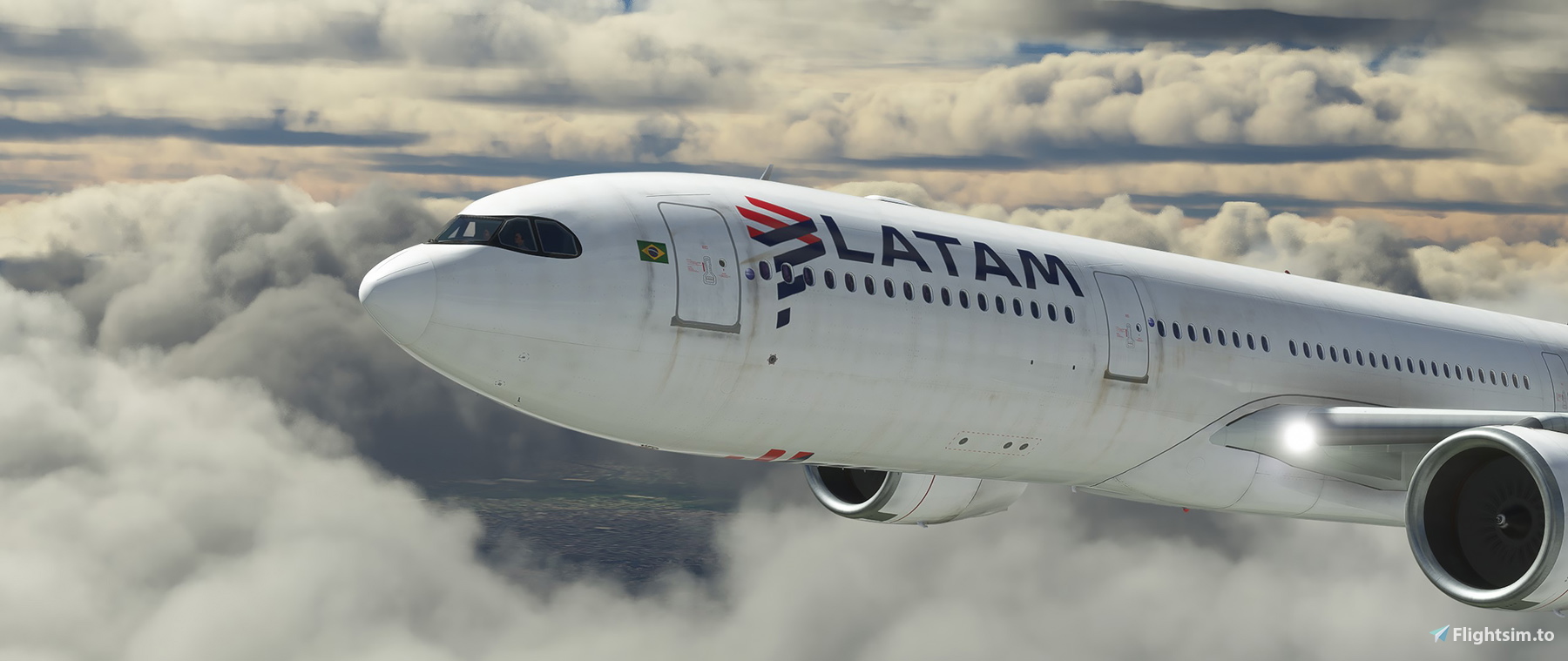 A330-900 LATAM weathered - Image 1