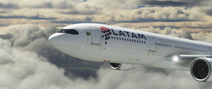 A330-900  LATAM weathered thumbnail 1