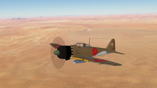 A6M5 Desert Livery