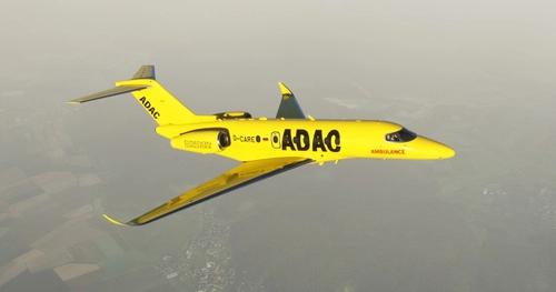 ADAC Ambulance Service Asobo Cessna Citation Longitude
