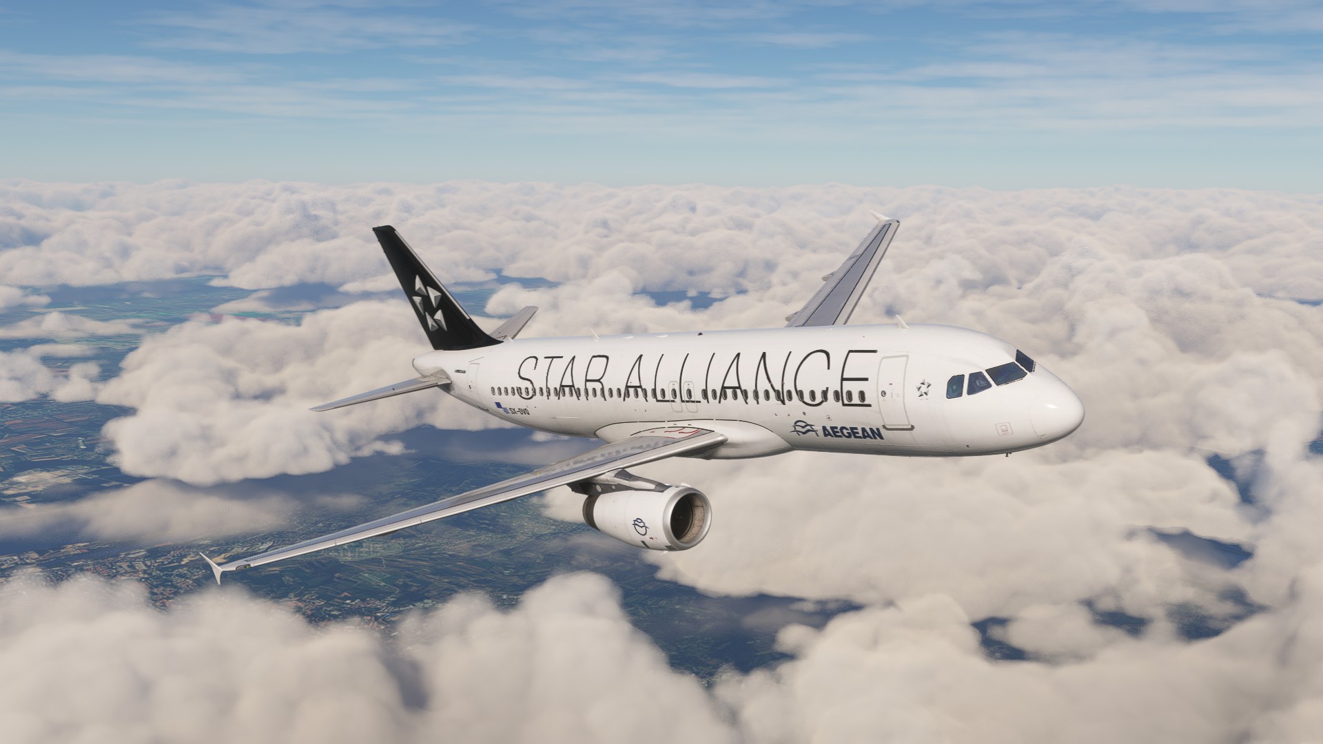 Aegean Star Alliance SX-DVQ - Fenix A320 V2 - Image 1
