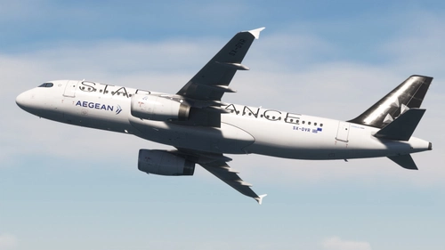 Aegean (SX-DVR - Star Alliance) - Fenixsim A320 IAE