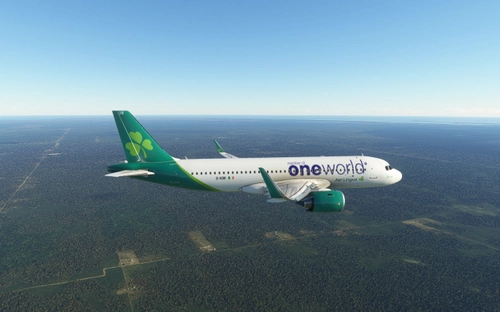 [A32NX] Aer Lingus A320 NEO Fly-By-Wire Oneworld  (Fictional)