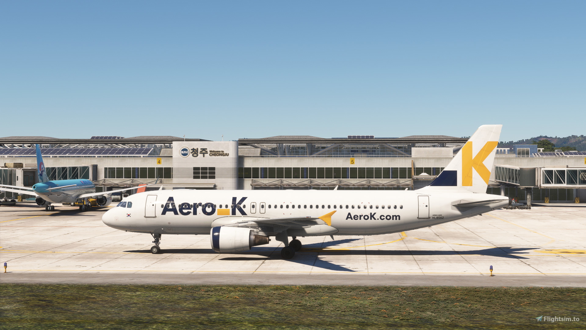 Aero K HL8562 (with CABIN) - FENIX V2 A320 . CFM のために