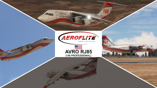 Aeroflite RJ85 Airtankers (JF 146 Pro)