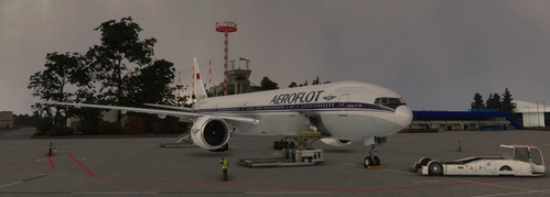 Aeroflot USSR 1980 Fiction Livery