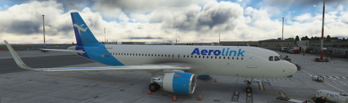 AeroLink  Asobo A320 neo G-AKLA