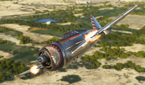Aeroplane Heaven P-47D "Warchief" Livery